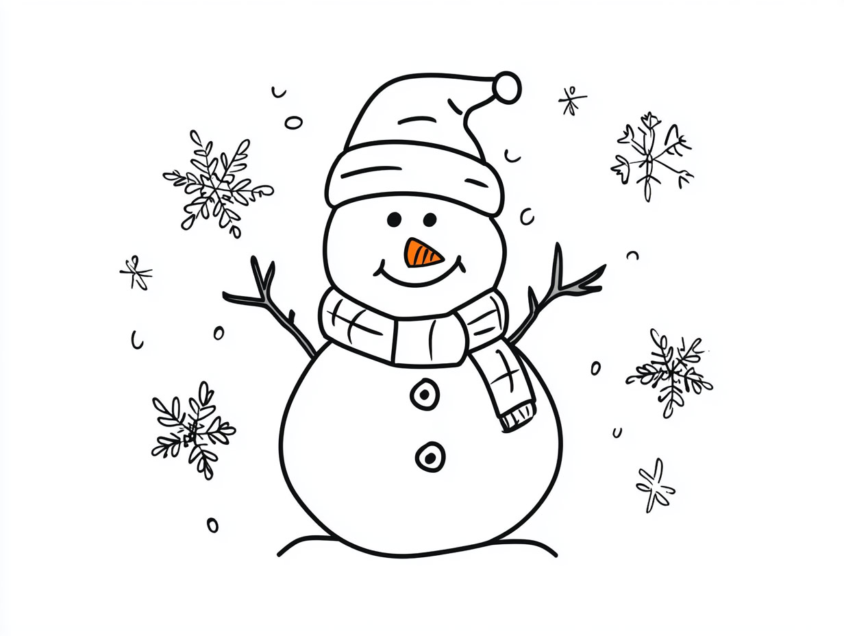  17 tolle Weihnachtsbilder für Kinder zum Nachmalen Illustration 